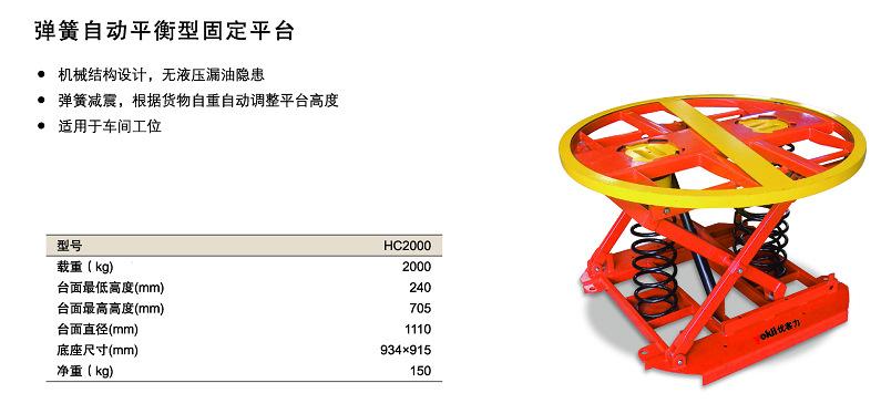 专业定制优客力牌机械旋转式升降平台|等高旋转升降平台